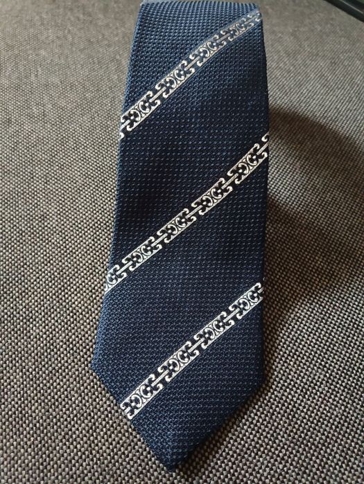 Krawat jedwabny CELINE Paris