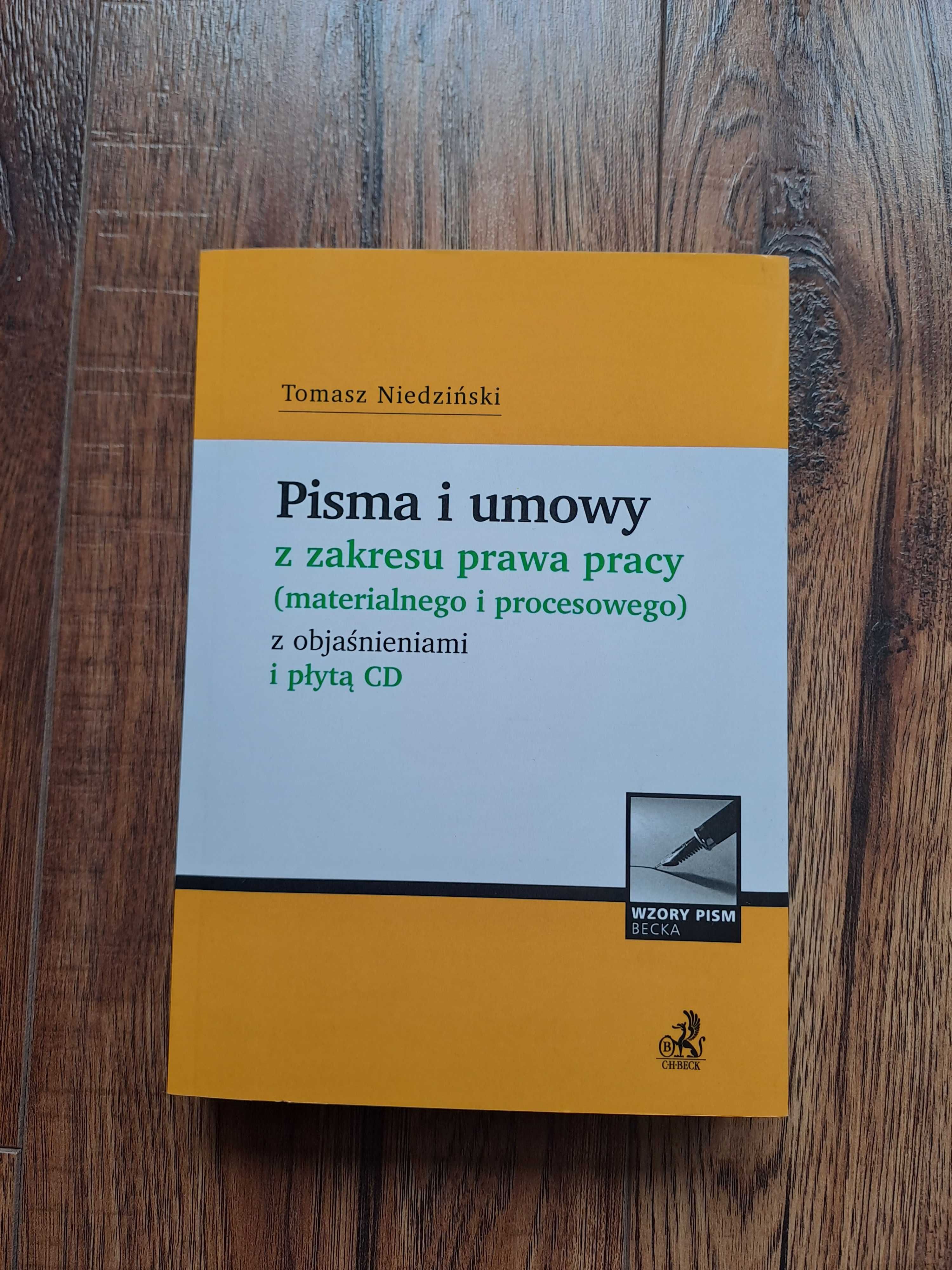 Pisma i umowy z zakresu prawa pracy Tomasz Niedziński