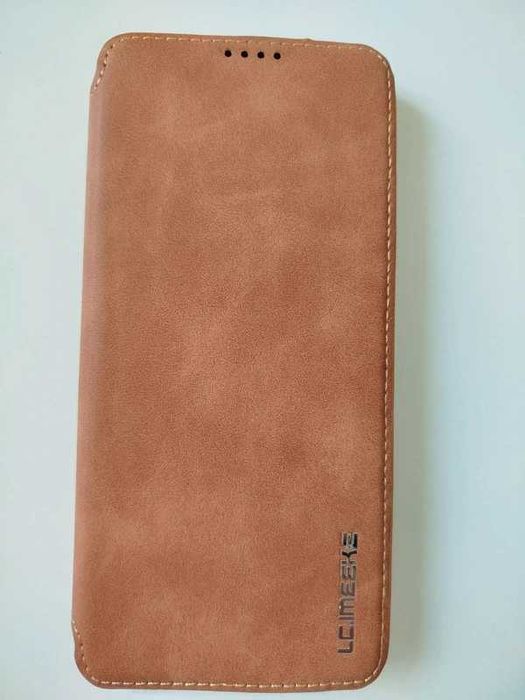 Etui z klapka do Samsung Galaxy S20 Ultra brązowy