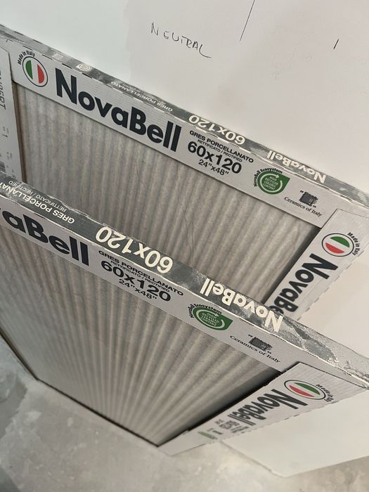 Płytki kafelki Dekor Aspen Snow Grooves 60x120 Novabell