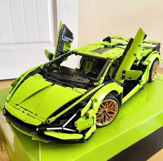 klocki kompatybilne z lego technic Lamborghini Sián FKP 42115