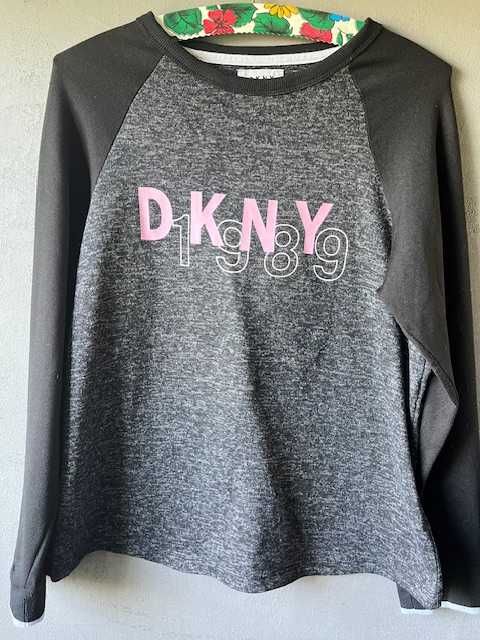 DKNY - miękka i ciepła bluza z grafiką
