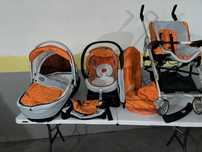 Conjunto de bebe (Ovo, Alcofa e Carrinho)