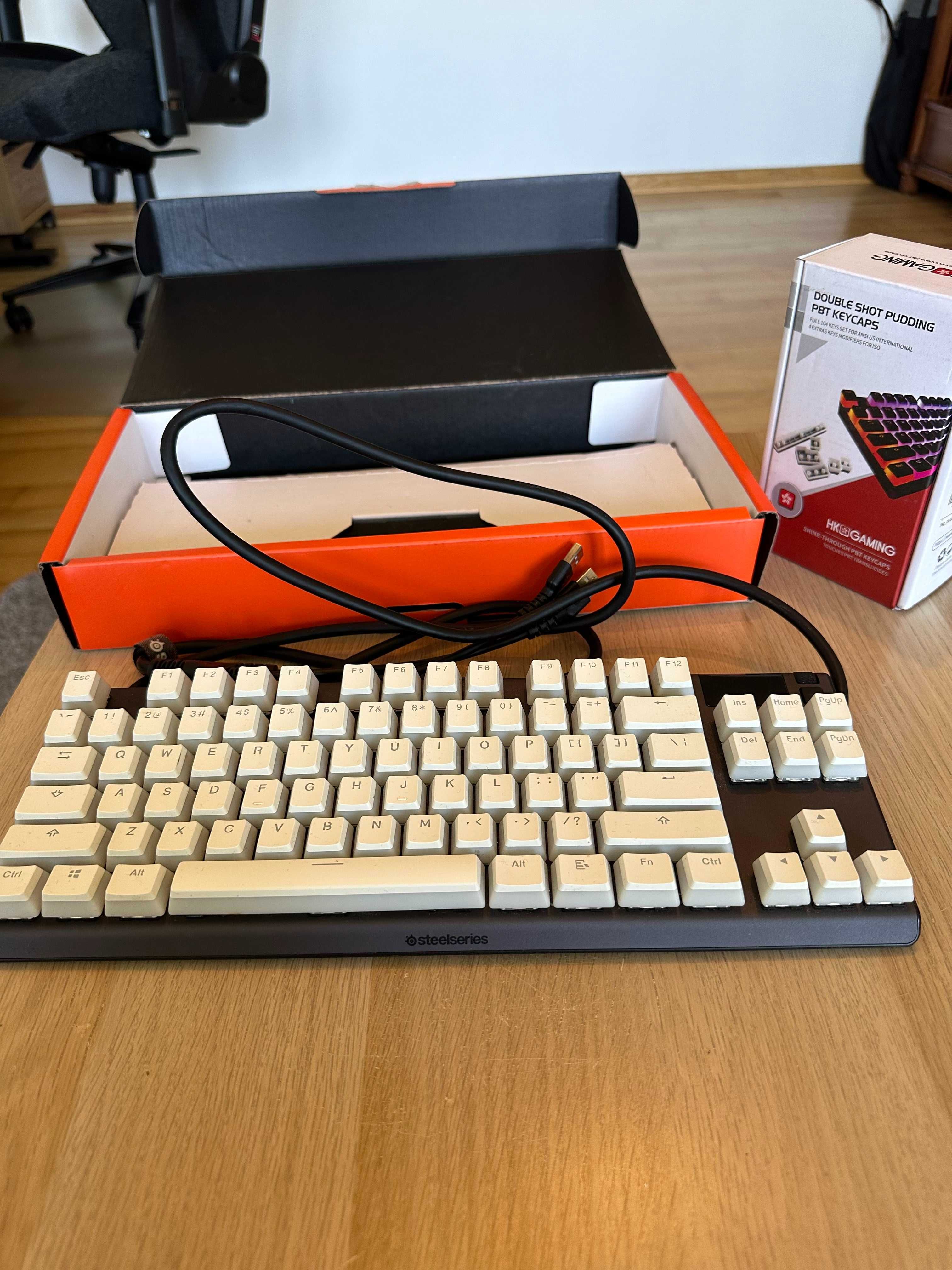 Klawiatura mechaniczna SteelSeries Apex 7 TKL Brown Switch