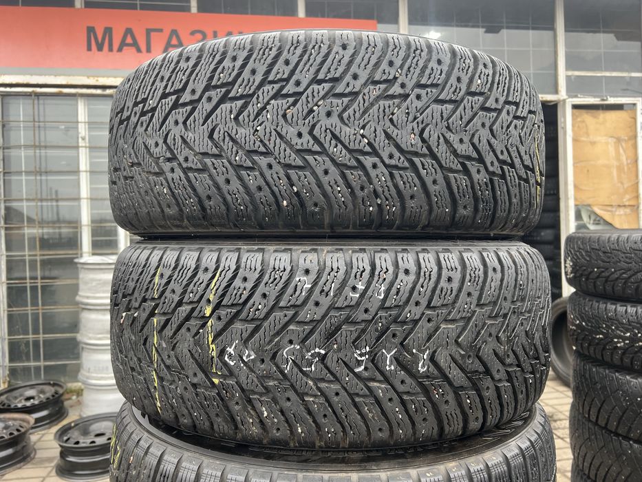 Шини 225/55/17 8мм‼️; Nokian; пари; зимові; резина склад R17