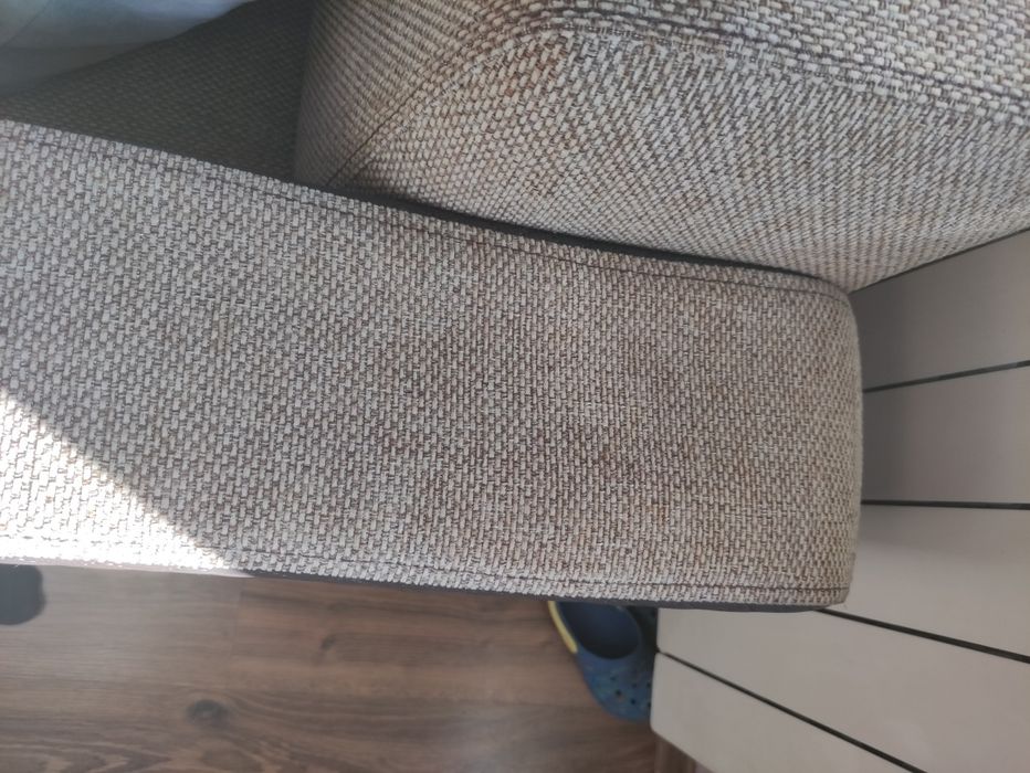 Narożnik kanapa rozkładana od stolarza duży zestaw