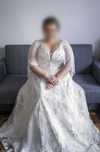 Suknia ślubna PLUS SIZE od IDEO DESIGN model Charlotte - BŁYSK!
