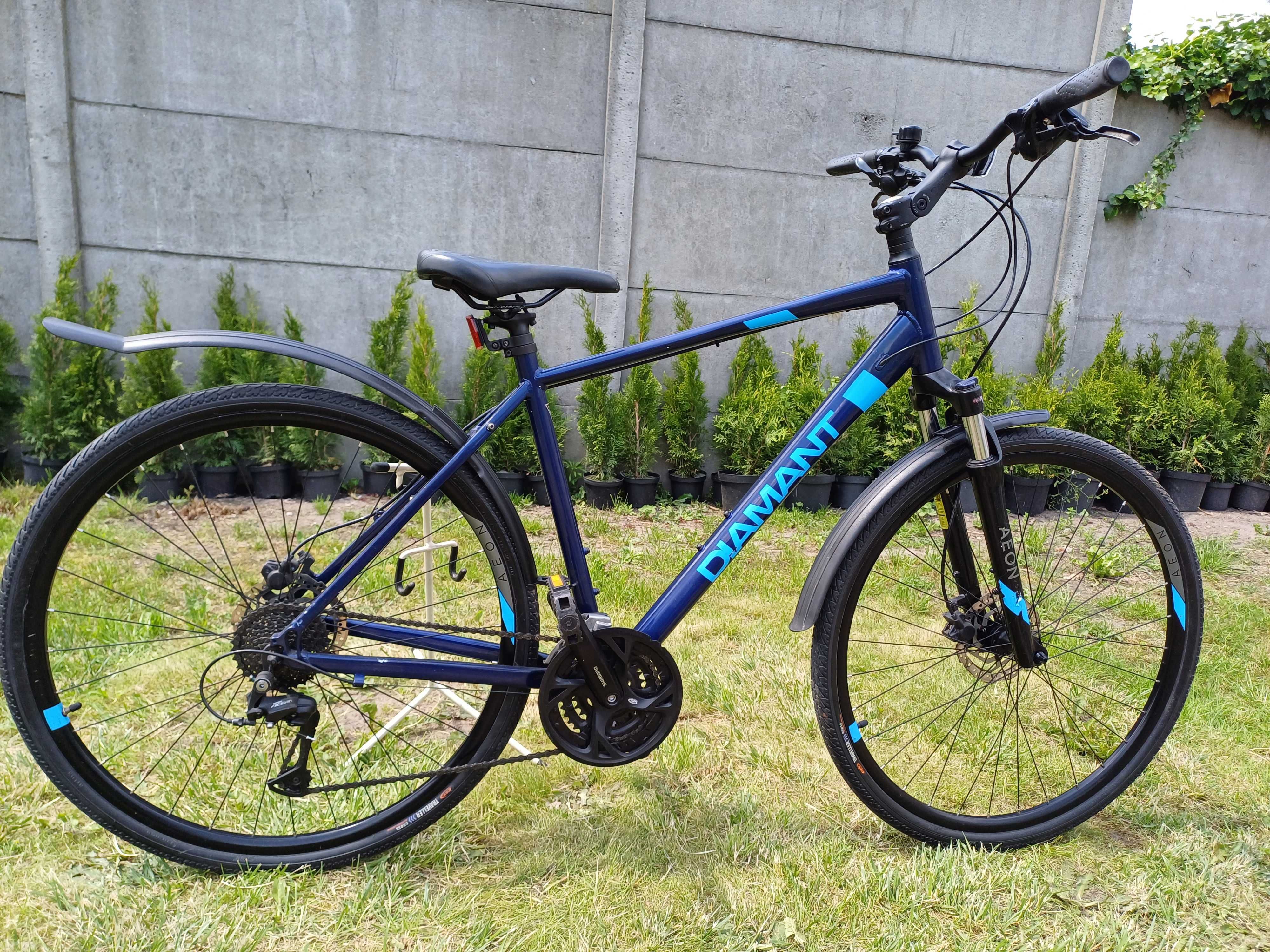 Rower Miejski Trekkingowy Crossowy Diamant Aeon X30 Hybrid Koła 28Cali