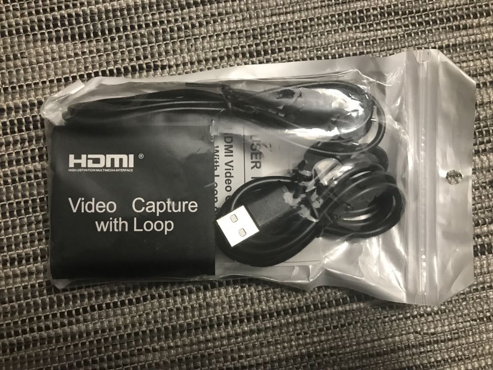 Placa de Captura Vídeo com Loop (Novo)