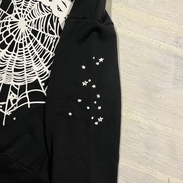 Sp5der OG Web Hoodie Preto
