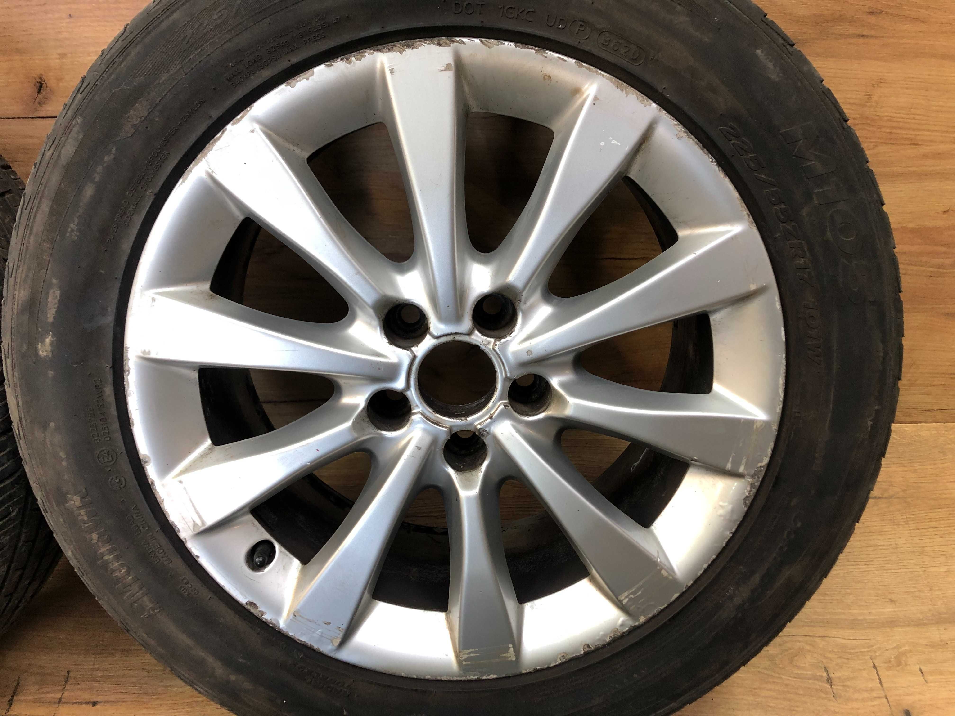 Koła/komplet kół/alufelgi Audi A6 C7 225/55/17 5x112