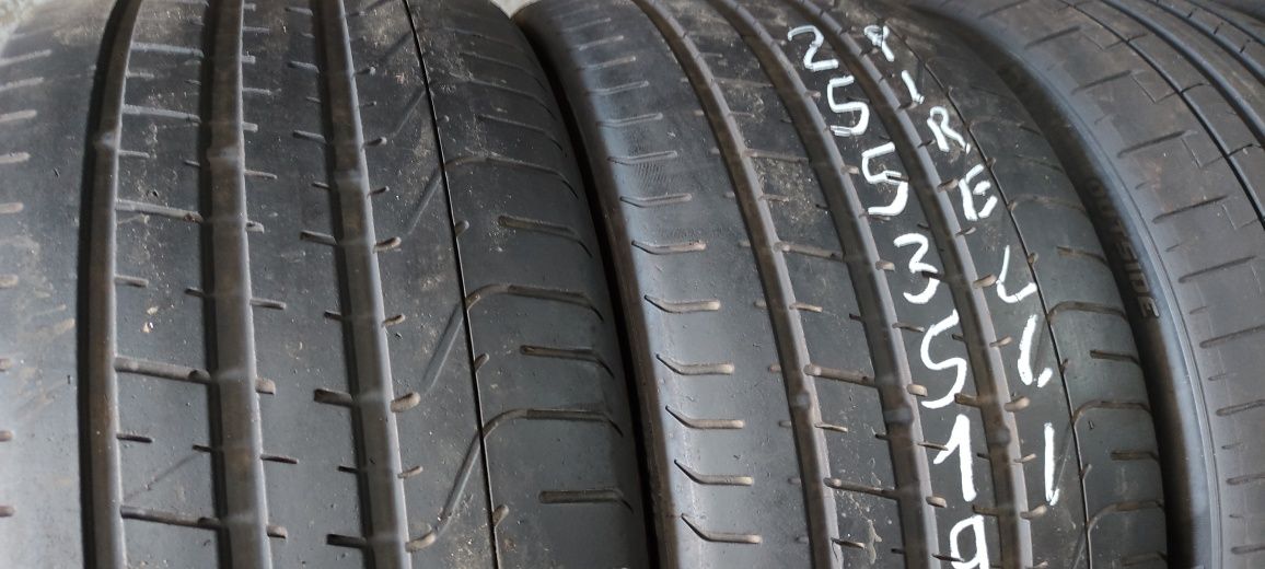 Pneus 225/40/19 e 255/35/19 semi novos