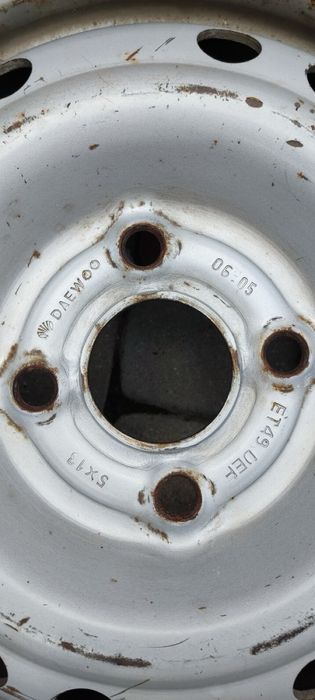Оригінальні стальні диски r13, 4×100, Daewoo Lanos, Sens.