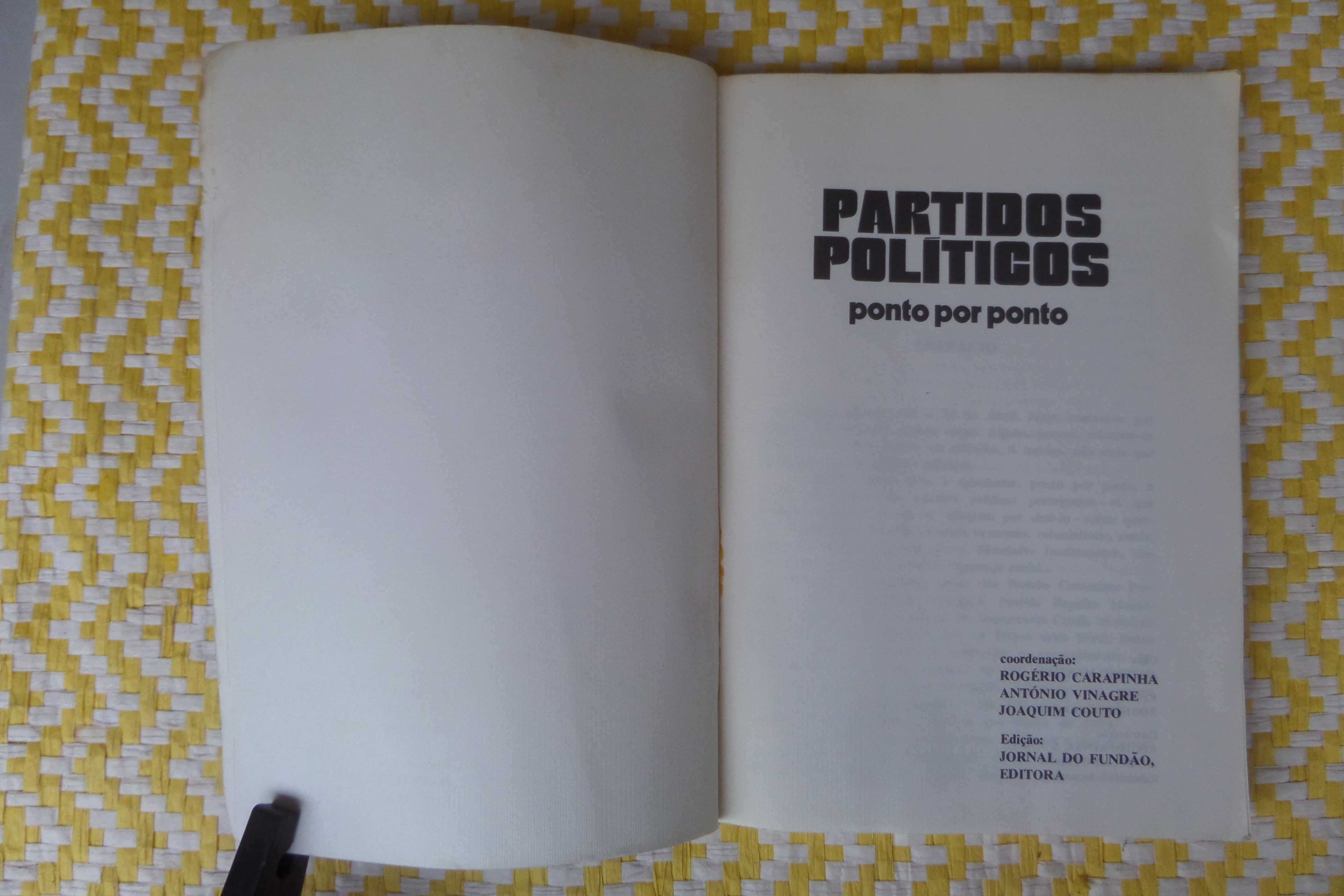 Partidos Políticos - Ponto por Ponto - AGOSTO 1974