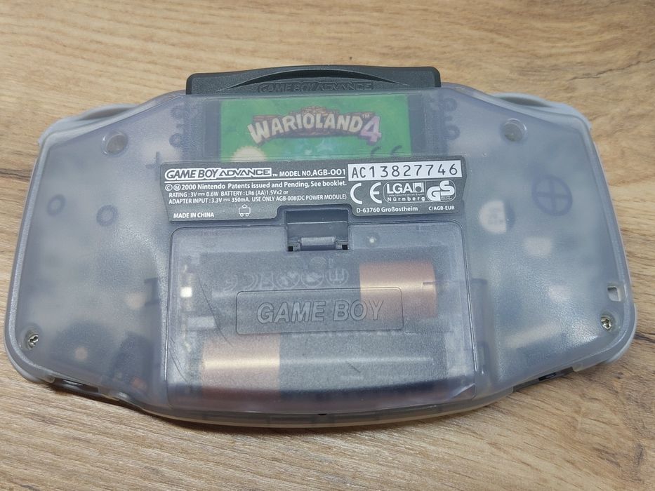 Konsola Game Boy Advance + Warioland 4