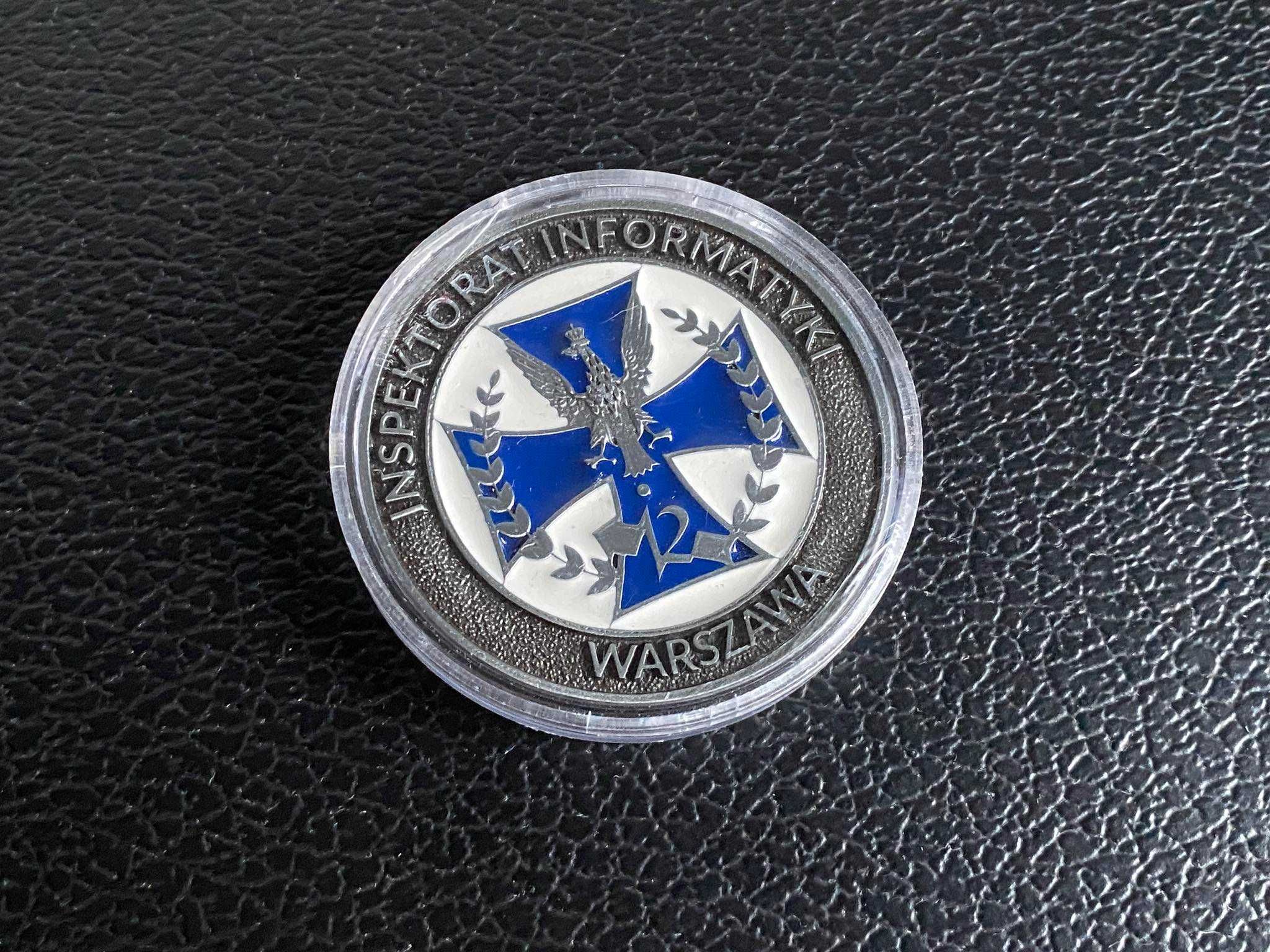 Coin Medal Inspektorat Informatyki Warszawa