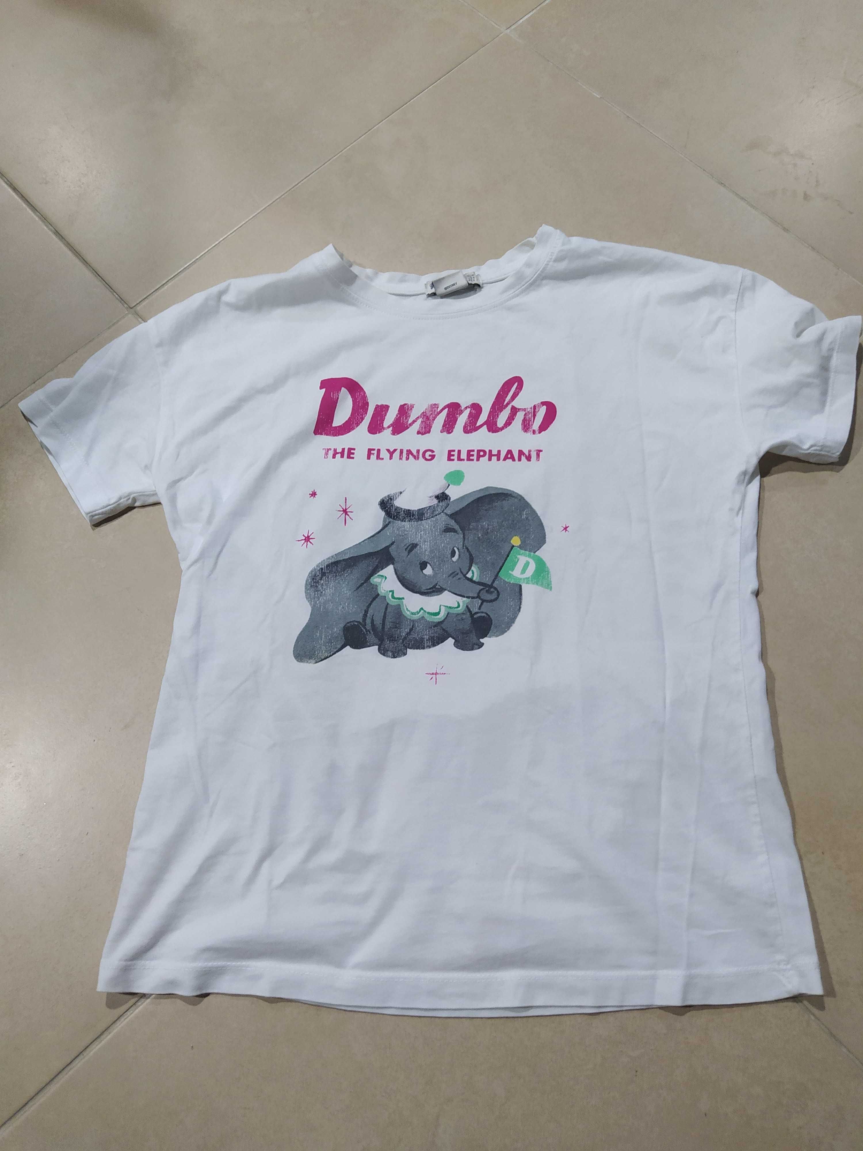 T-Shirt Stradivarius Dumbo Tam S COMO NOVA