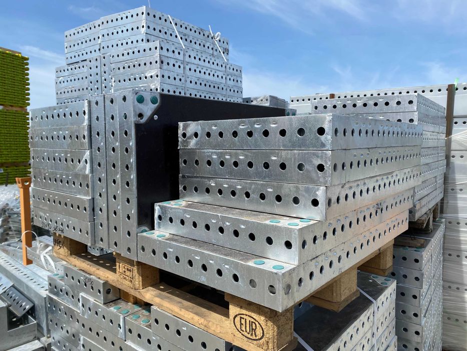 Szalunki ścienne Bautekk kompatybilne z Tekko fundamenty płyty ściągi