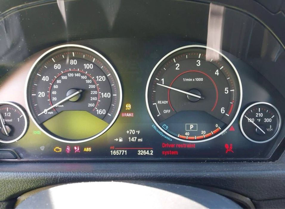 BMW 328d F30 2.0 дизель в дорозі