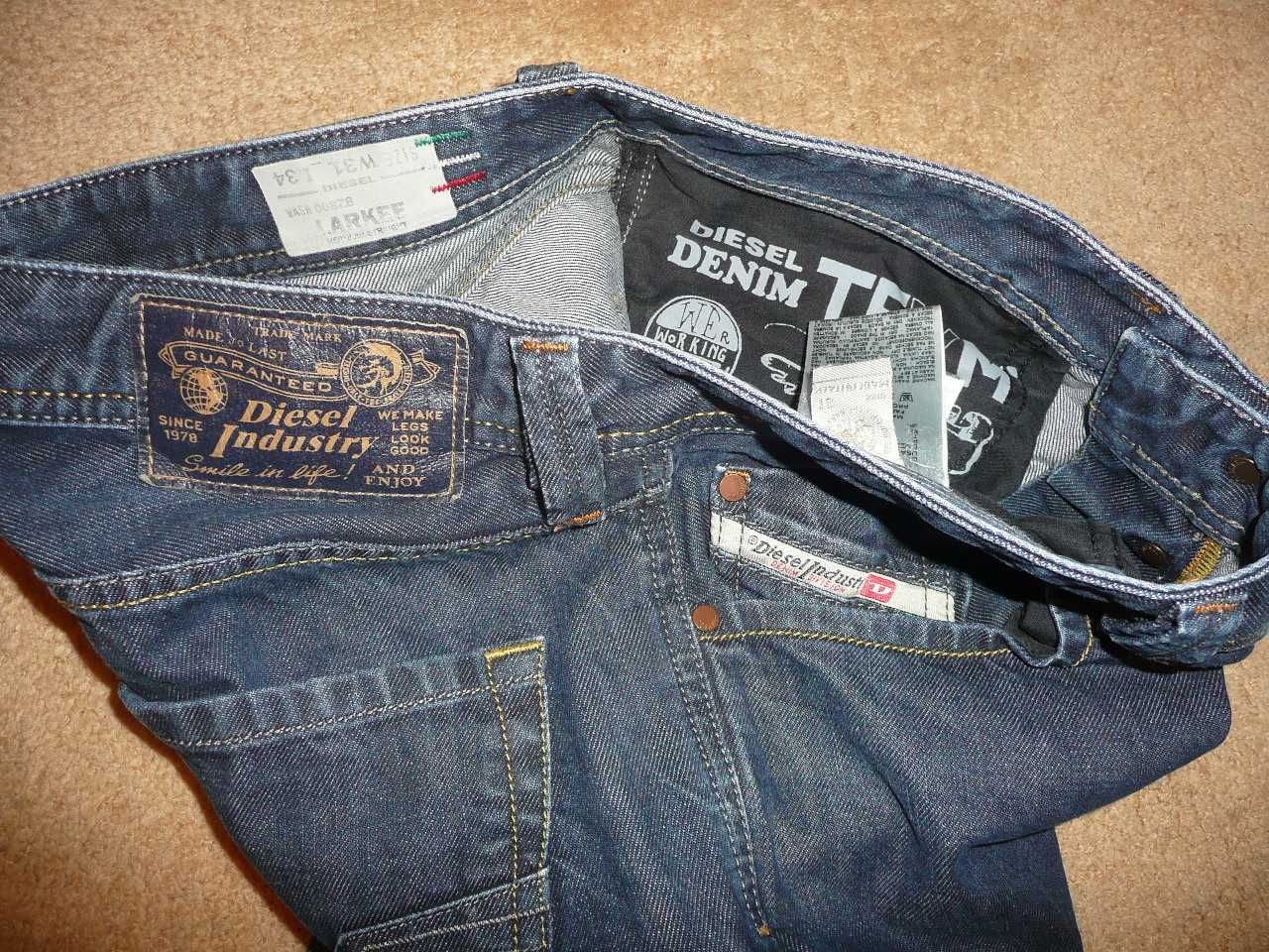 Spodnie dżinsy DIESEL W31/L34=43/113cm jeansy