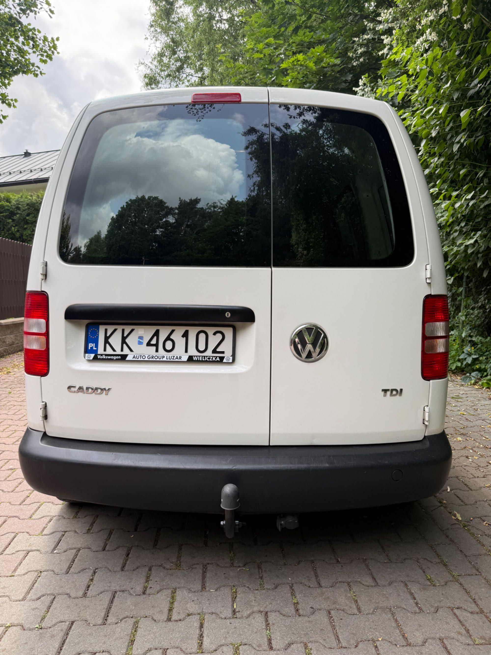 Volkswagen CADDY 1.6, FV 23% (cena netto 20732 zł) stan idealny, 2011.