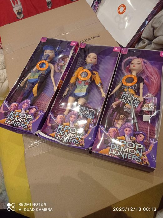Wersja muzyczna KPop Demon Hunters LALKA PVC Prezent Rumi Mira i Zoey