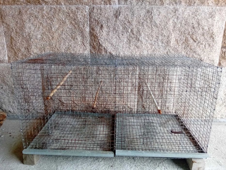 Varias gaiolas para ceder ou troca por aves