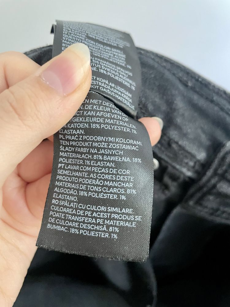 Czarne spodnie H&M