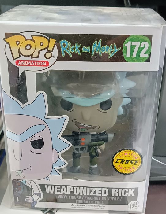 Rick and Morty #172 Weaponized Rick (Chase) Funko Pop