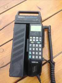 Stary telefon komórkowy- Nokia Talkman made in Finland