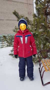 Зимния куртка и комбинезон 5-6лет
