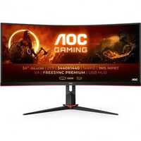 Monitor Gaming Curvo AOC 34" 144Hz