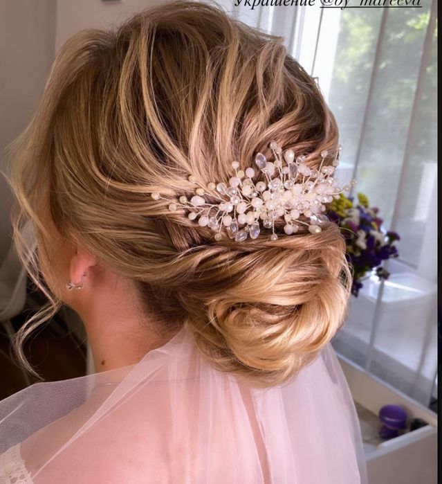 Прикраса весільна для зачіски