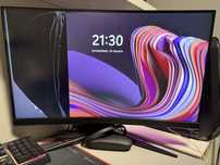 Monitor gamingowy zakrzywiony MSI 24 cale wylany ekran