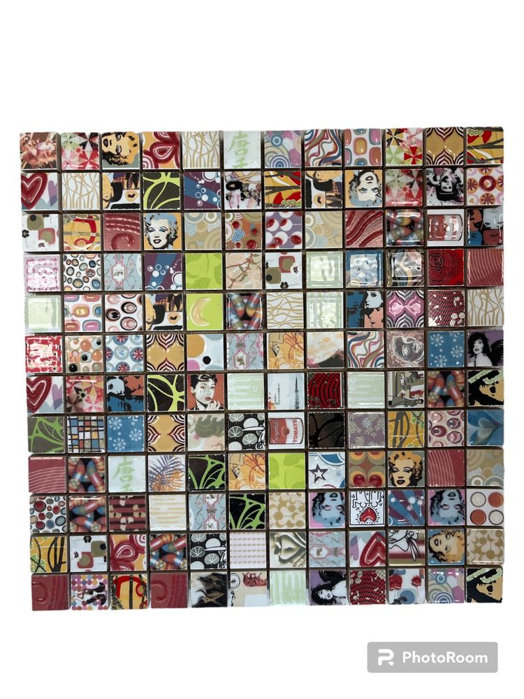 Mozaika w stylu POP ART  30x30 WYPRZEDAŻ -80%