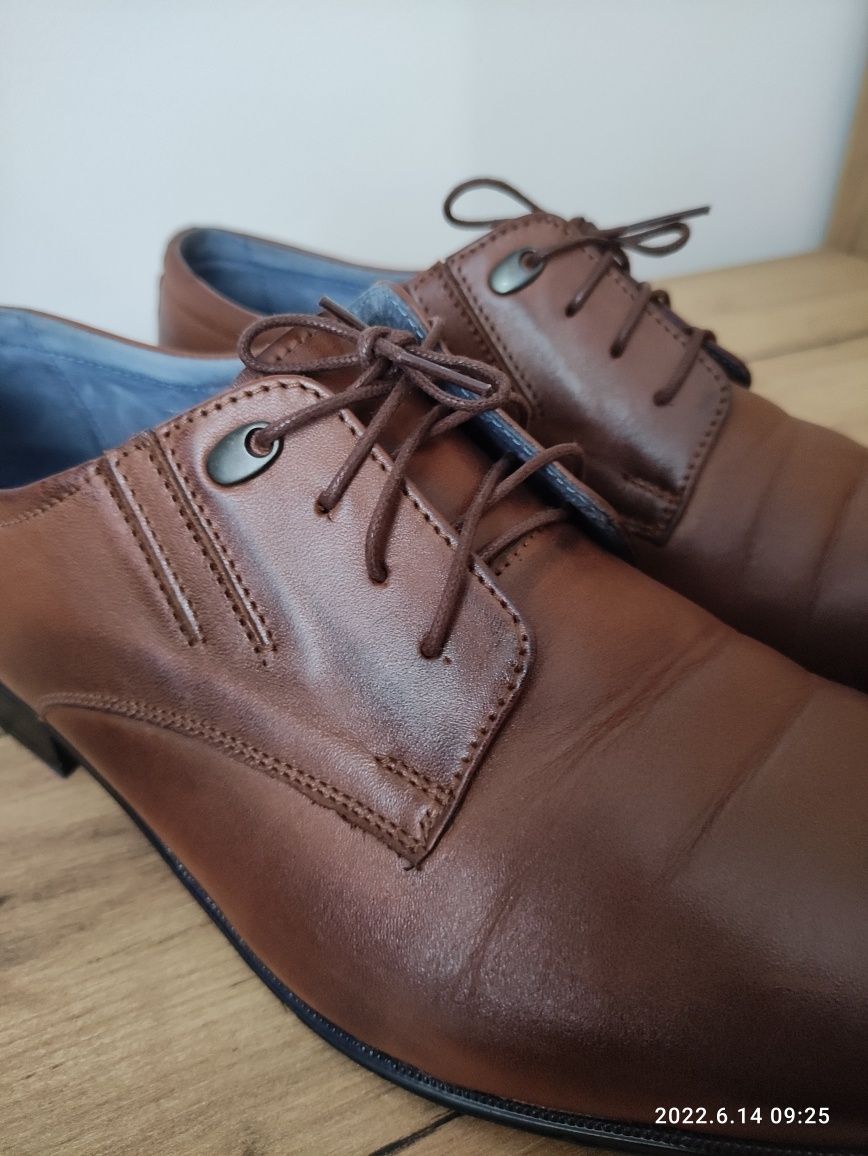 Buty męskie wizytowe r 45