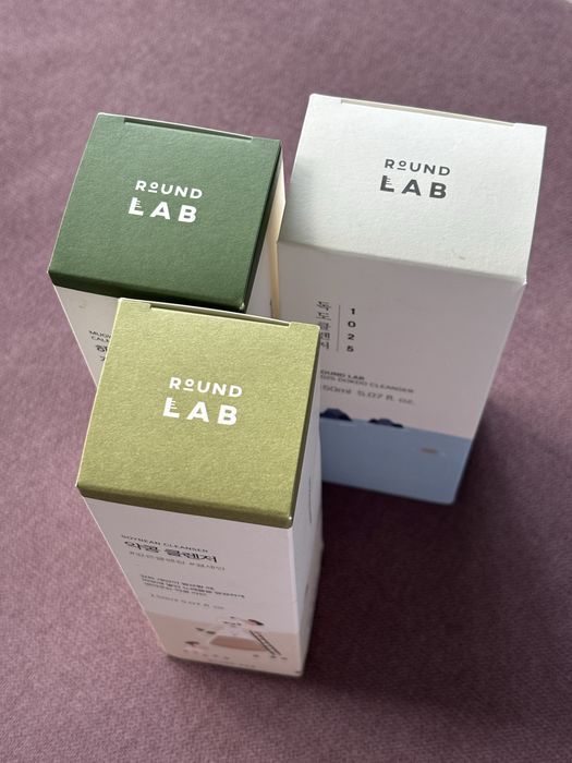 Пінки для вмивання Round lab 150 ml