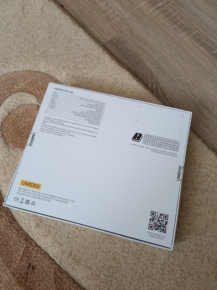 Umidigi A15 Tab 8/256 сірий ,T616 11" 2K