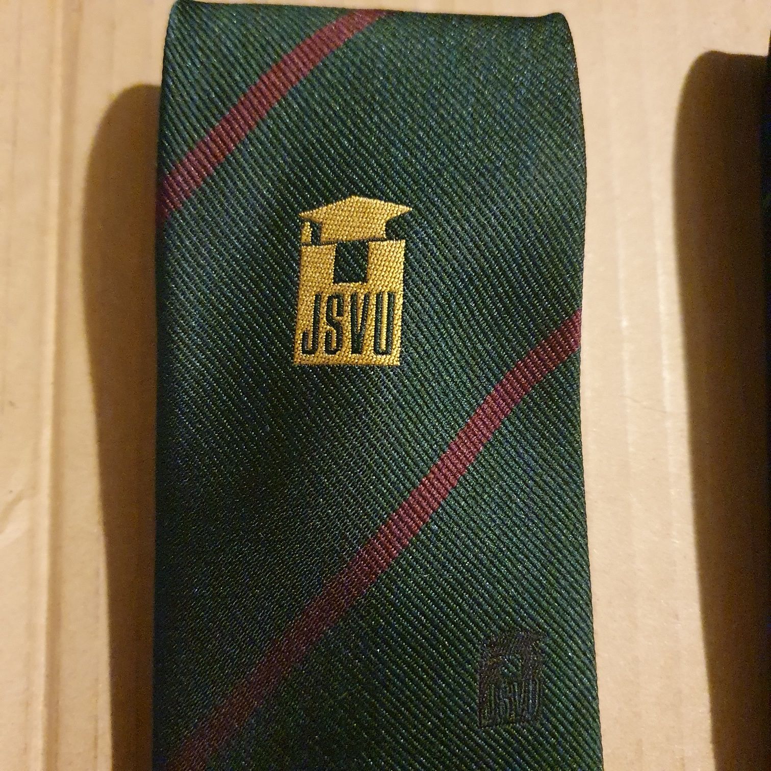 Zestaw krawatów zagraniczne loga,poliester (k-7)