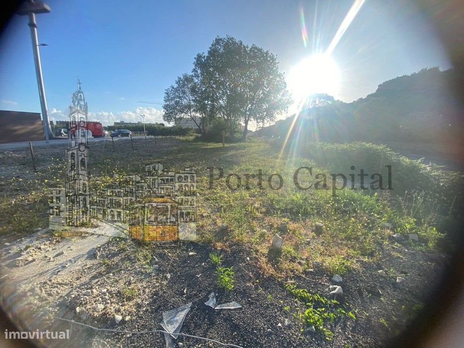Terreno em área nobre de Leça da Palmeira