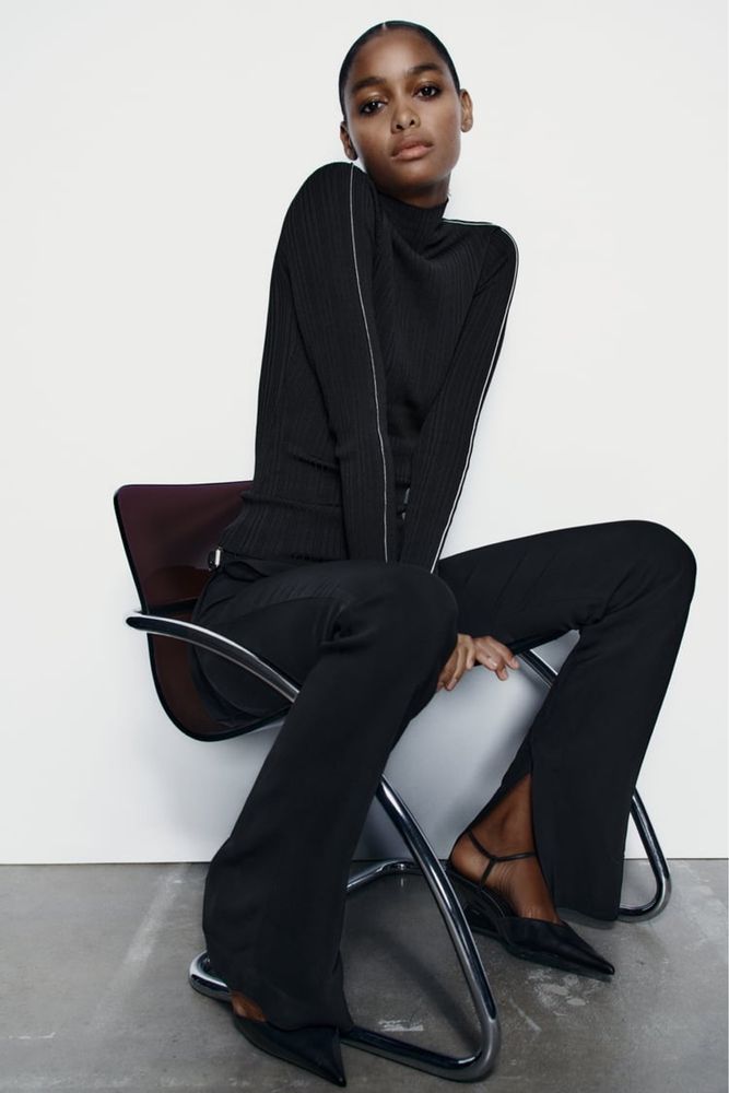 Светр Zara гольф кофта жіноча внаявності блузка лонгслів
