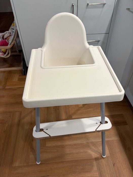 Krzesełko do karmienia dla dzieci ANTILOP IKEA + dodatki