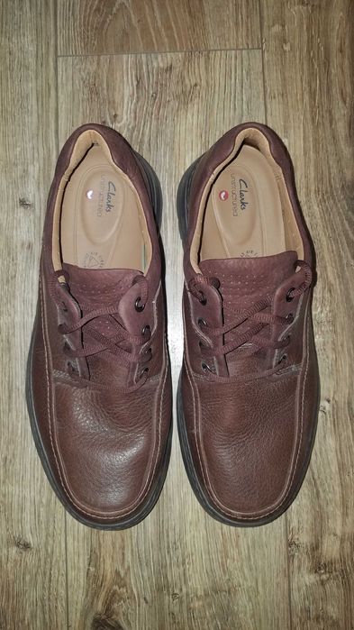 Buty CLARKS Un Browley 44/45 30cm Skórzane półbuty solidne  super stan