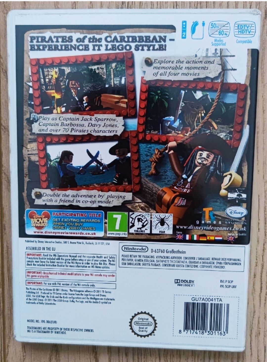 Gra Lego Pirates of the Caribbean: The Video Game Wii (Wii)