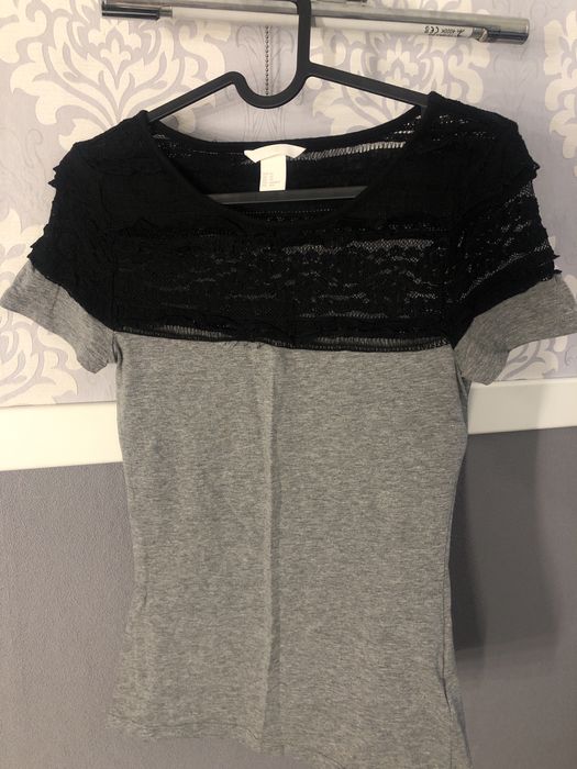 Zestaw bluzek/koszulek dla młodzieży 8szt stonowane kolory