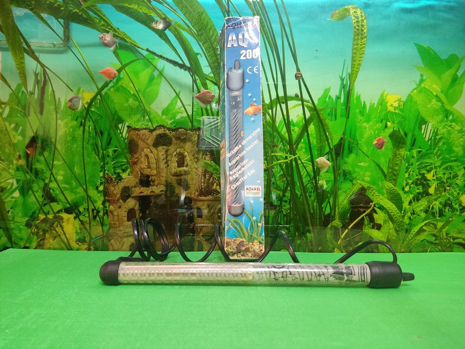 Обогреватель нагреватель Aquael для аквариума AQ 200 Польша