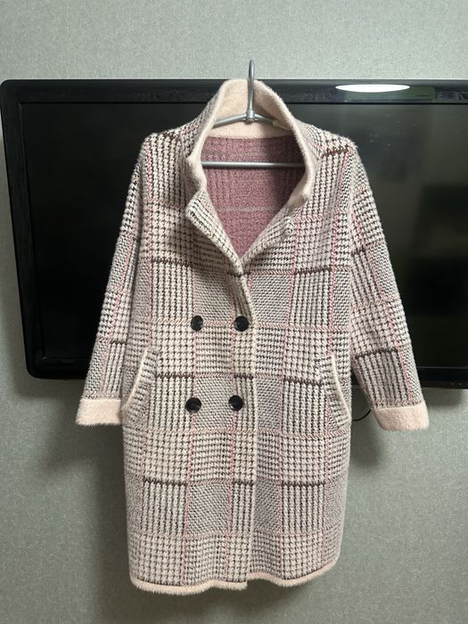 Кардиган альпака пудра