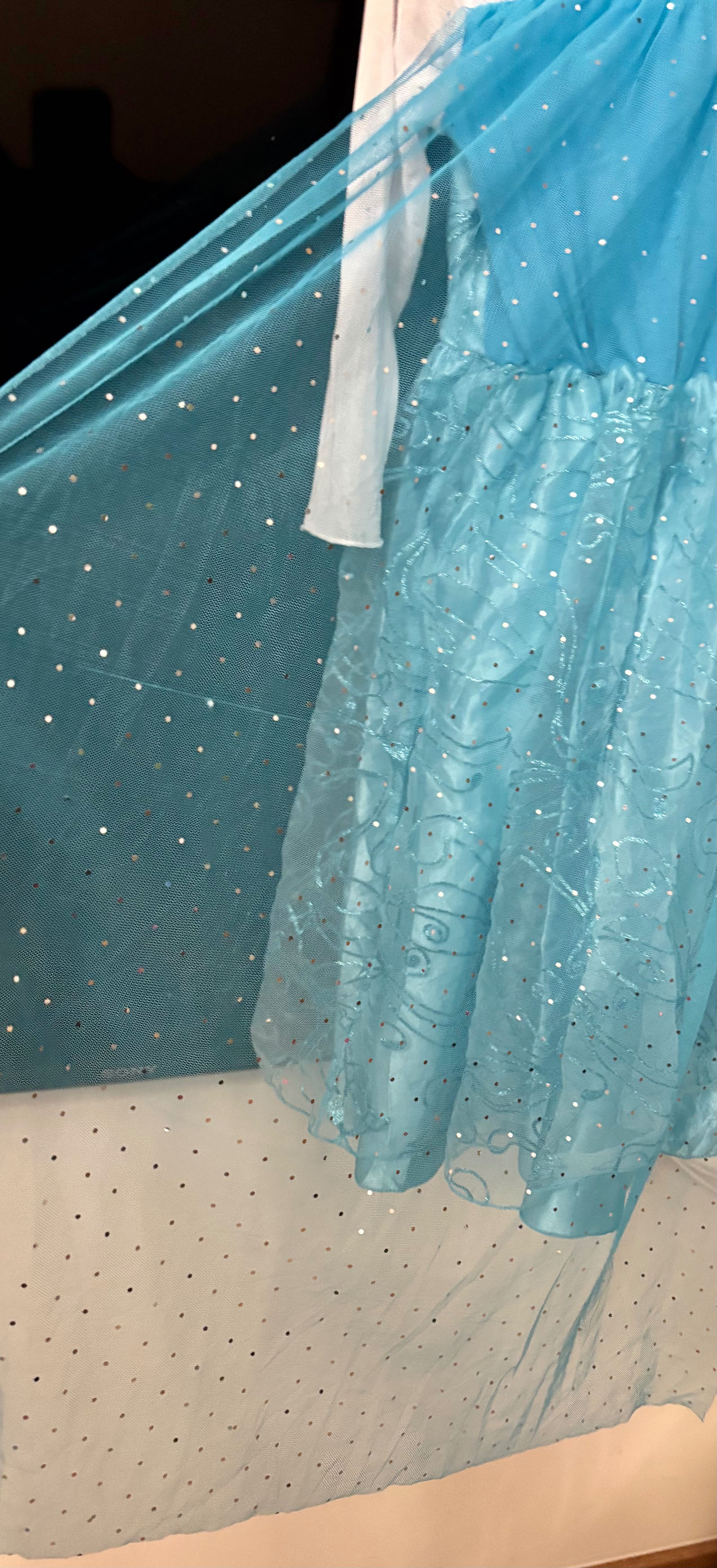 Elsa, Elza, Frozen, Kraina Lodu sukienka 110, 116, 122
