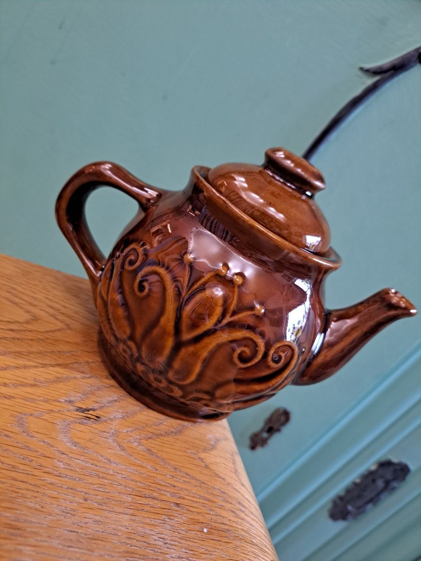 Imbryk czajnik ceramika porcelit Vintage Retro