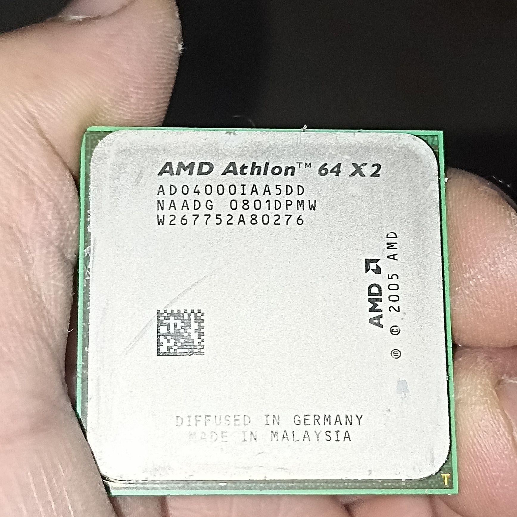 Processador muito Antigo da AMD para Coleccionadores